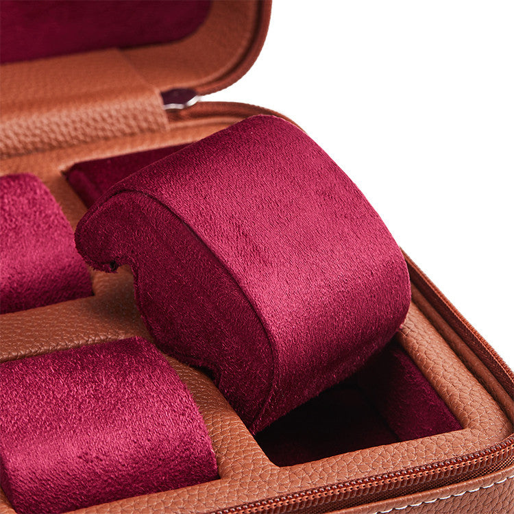 Kronokeeper Tiboulen watch travel case for 4 watches