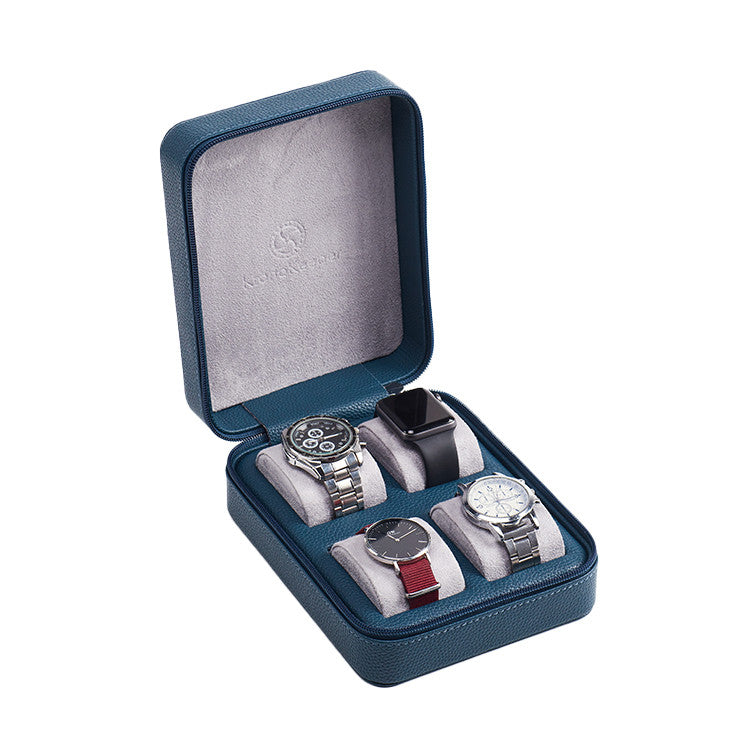 Kronokeeper Tiboulen watch travel case for 4 watches