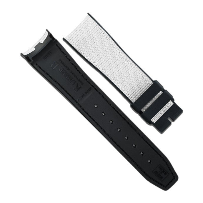 Rubber B strap Ballistic SwimSkin SK43 - White 21mm