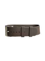 NATO strap KronoKeeper in FKM Rubber - Brown