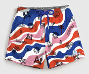 Leopine Summer Waves Swim Shorts - watch accessory