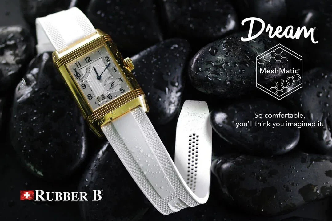 Rubber B Strap - Dream Strap Universal - MeshMatic - Arctic White - view 5