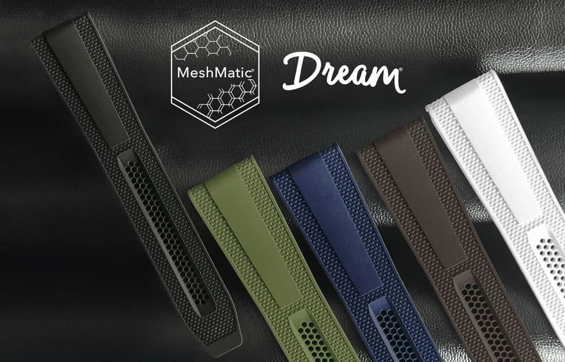 Rubber B Strap - Dream Strap Universal - MeshMatic - Espresso Brown - view 8