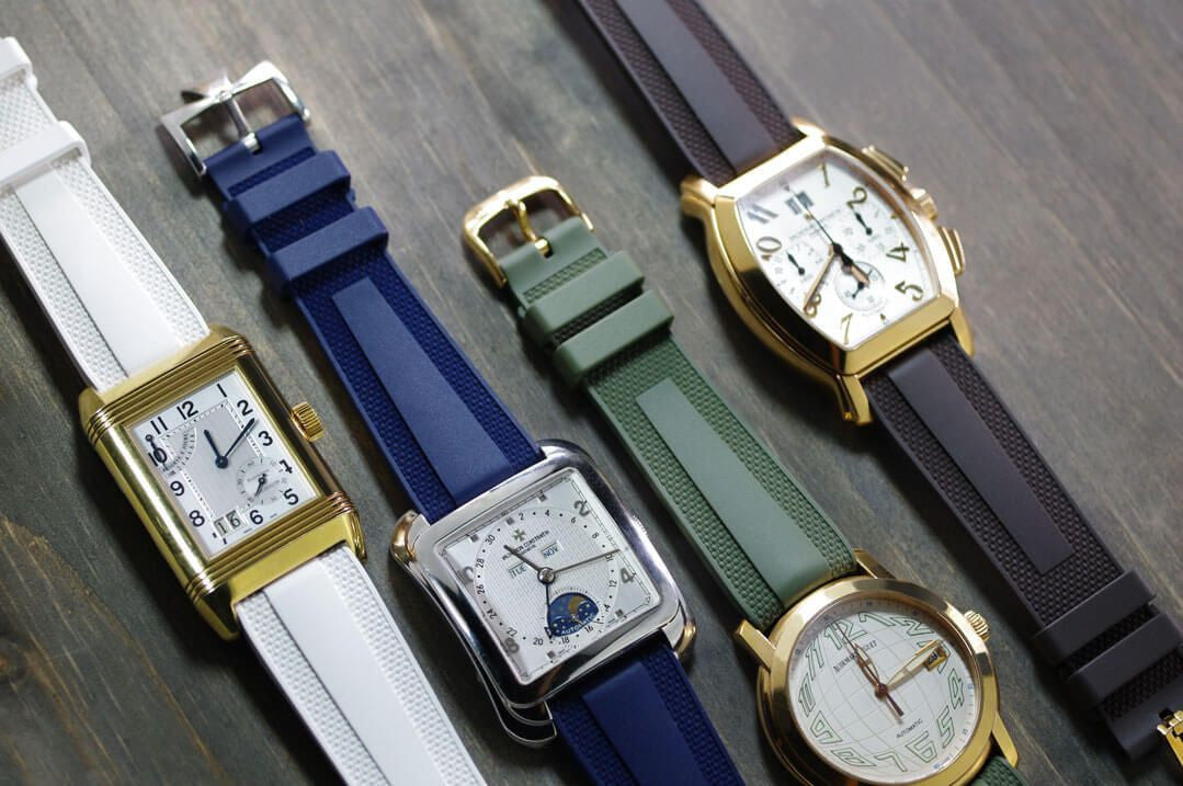 Rubber B Strap  - Dream Strap Universal - MeshMatic - Military Green