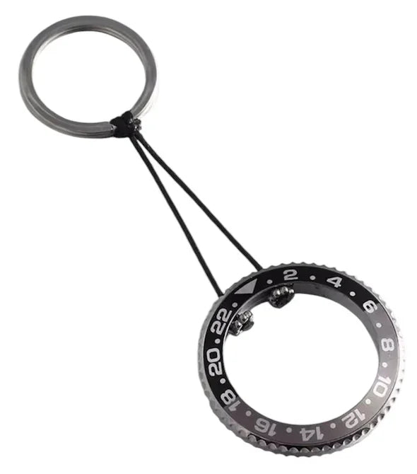 GMT bezel keychain - detail