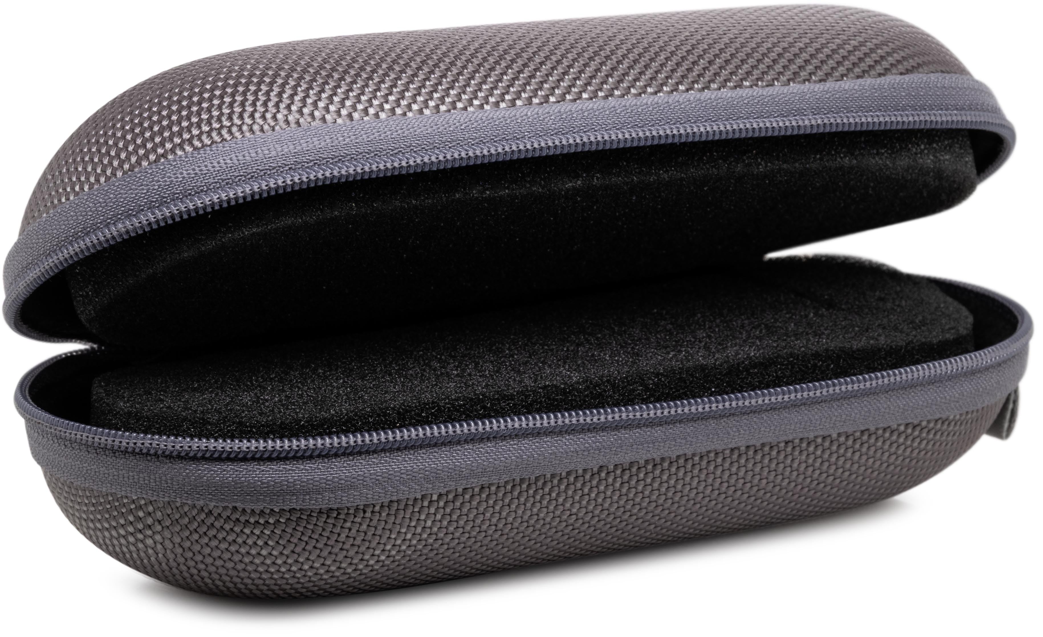 Watch Box hard case, design-nylon, gray