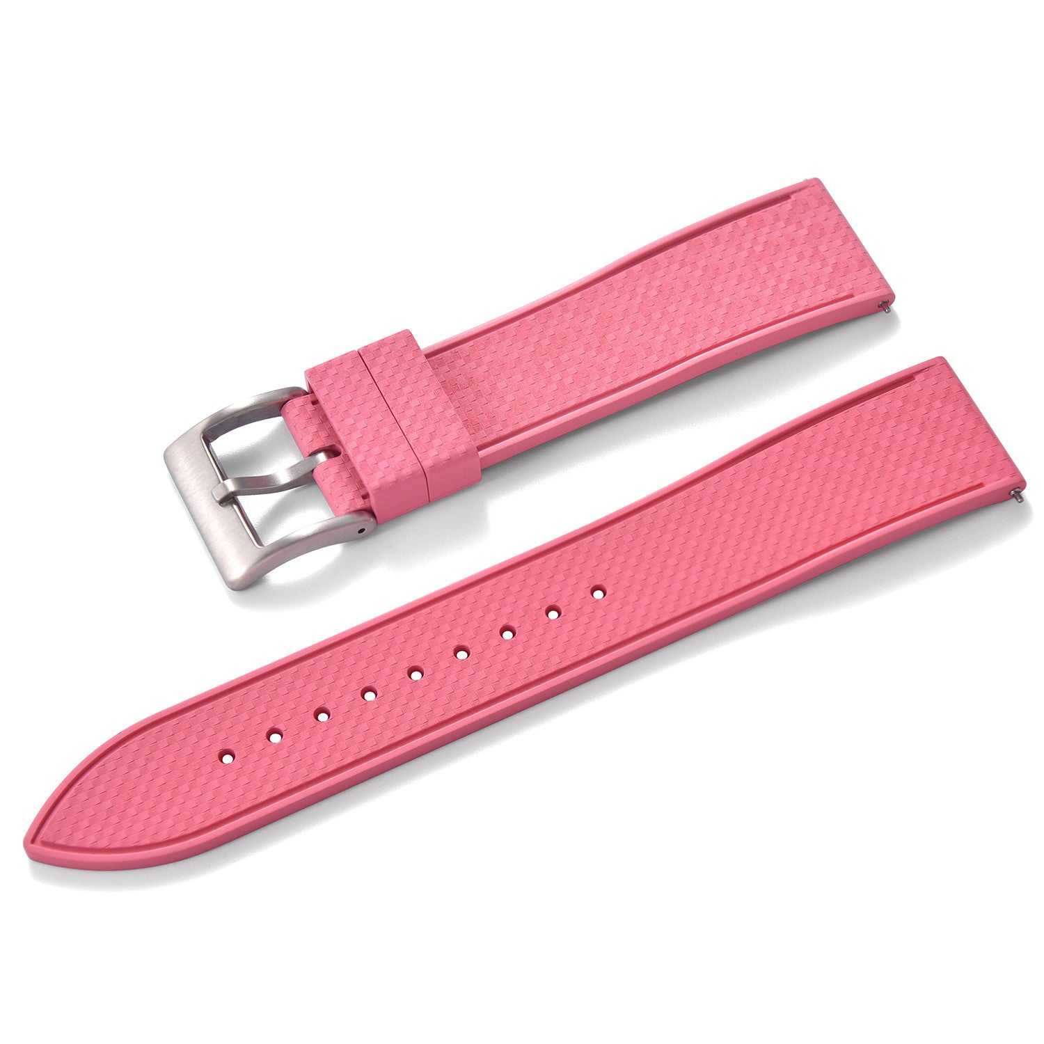 KronoKeeper mosaic Rubber Strap - Pink