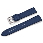 KronoKeeper mosaic Rubber Strap - Navy Blue