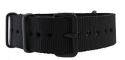 Watch NATO strap black PVD