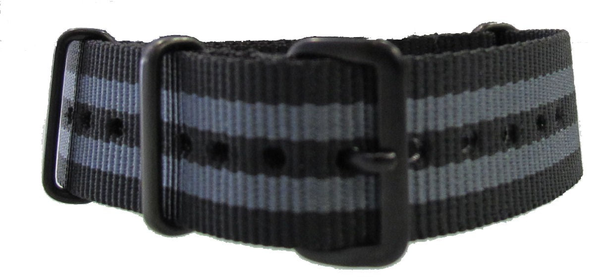 Watch NATO strap Black/Grey