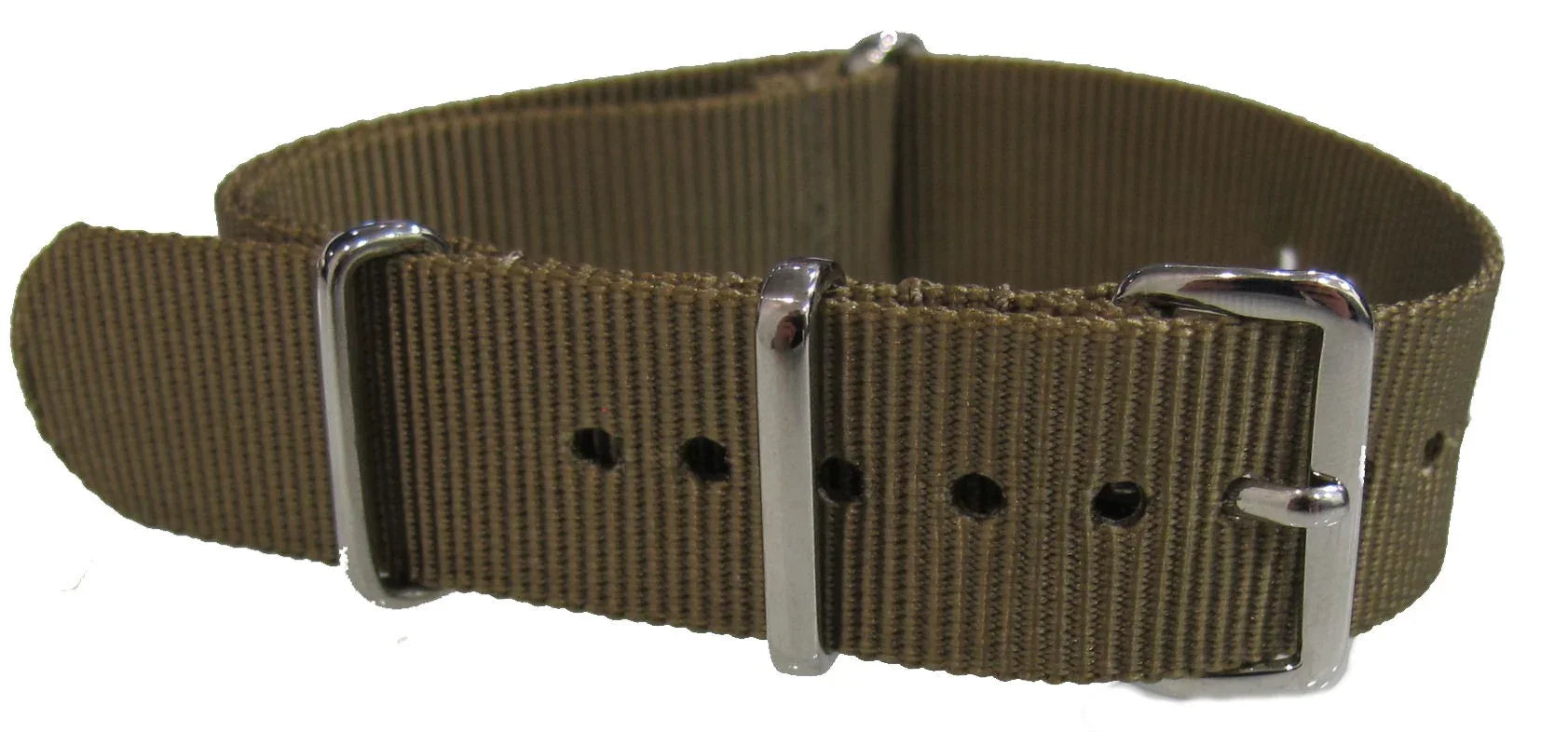 NATO watch strap khaki - NATO nylon watch strap
