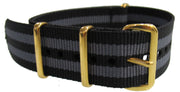 Watch NATO strap grey/black