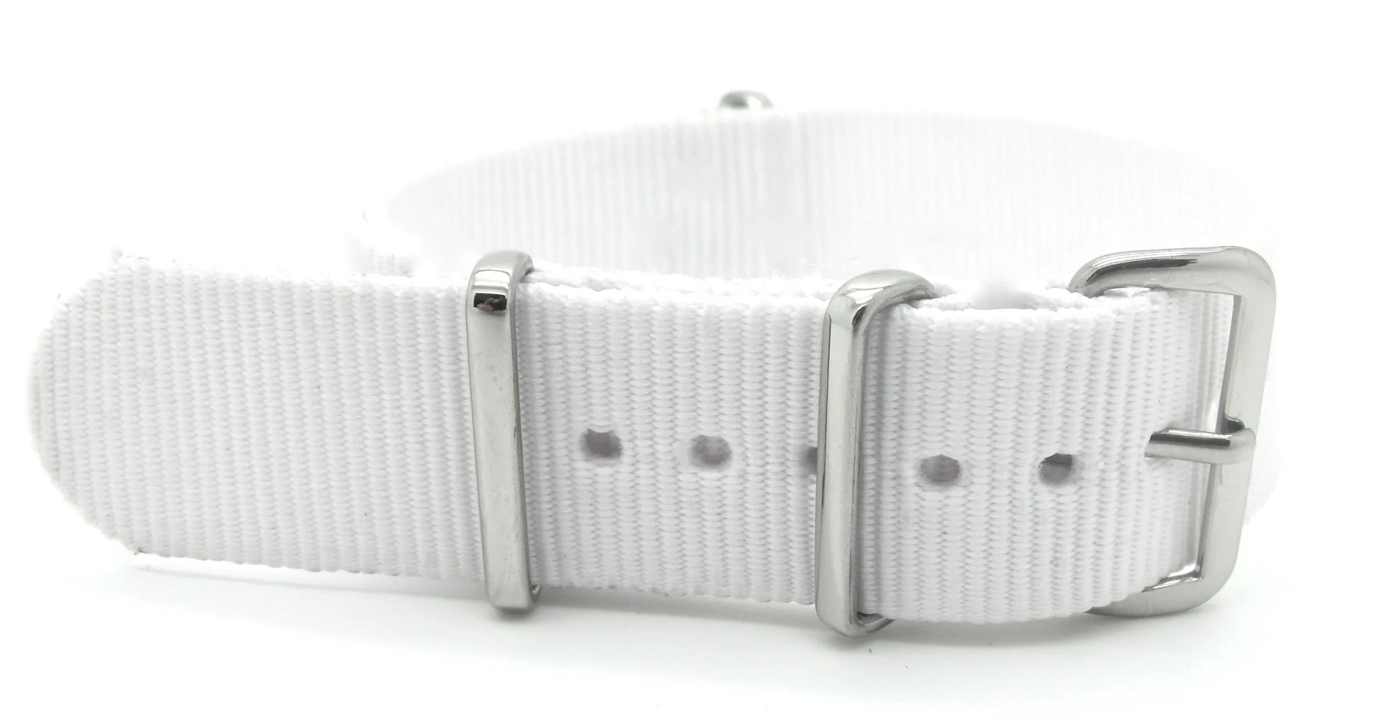 White NATO watch strap - NATO nylon watch strap