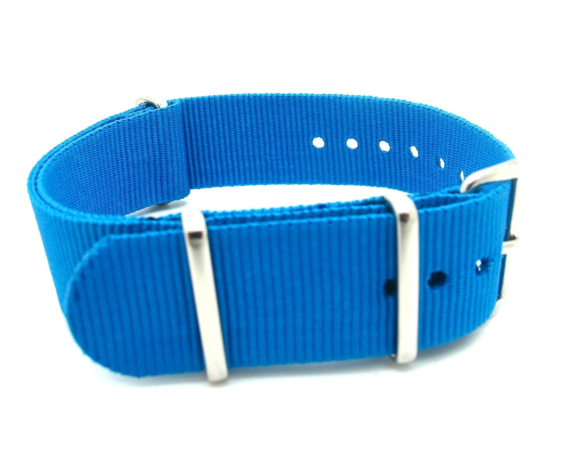 Blue n°7 NATO watch strap - NATO nylon watch strap