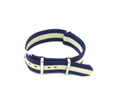 Watch NATO strap blue/sand - NATO nylon watch strap