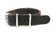 Leather Nato strap LN20 - NATO nylon watch strap
