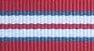 Watch NATO strap blue/red/white/blue - detail