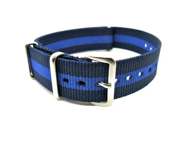 Watch NATO strap blue/purple - NATO nylon watch strap