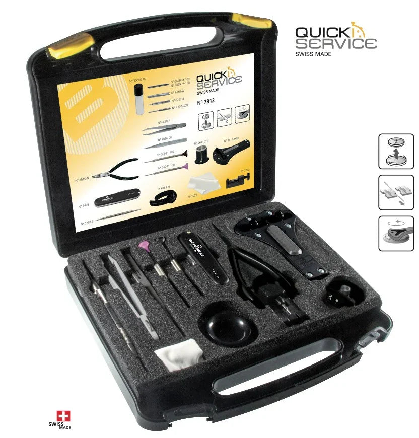 Bergeon Quick Service Tools-case - watchmaking tool