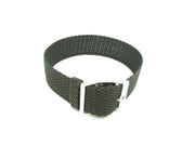 Perlon Watch Strap - Dark Brown - NATO nylon watch strap