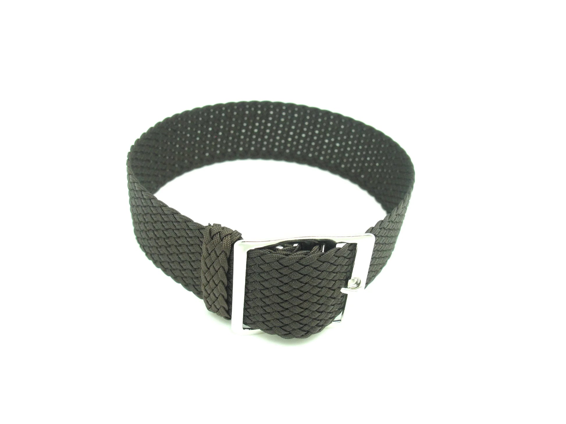 Perlon Watch Strap - Dark Brown - NATO nylon watch strap