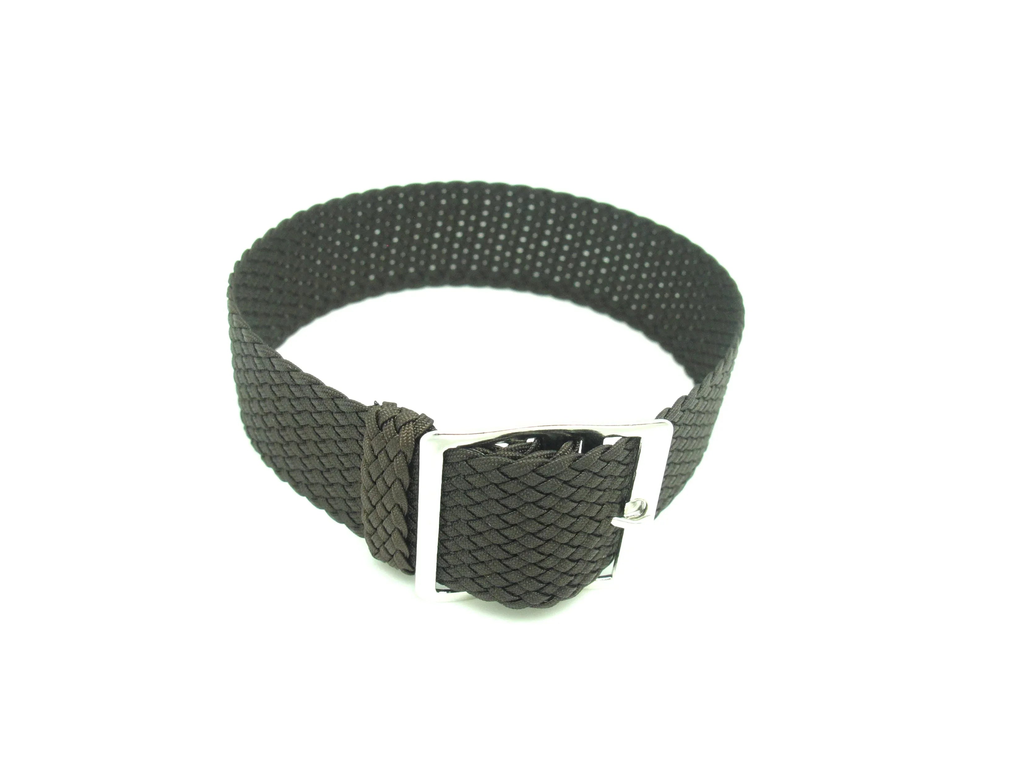 Perlon Watch Strap - Dark Brown - NATO nylon watch strap