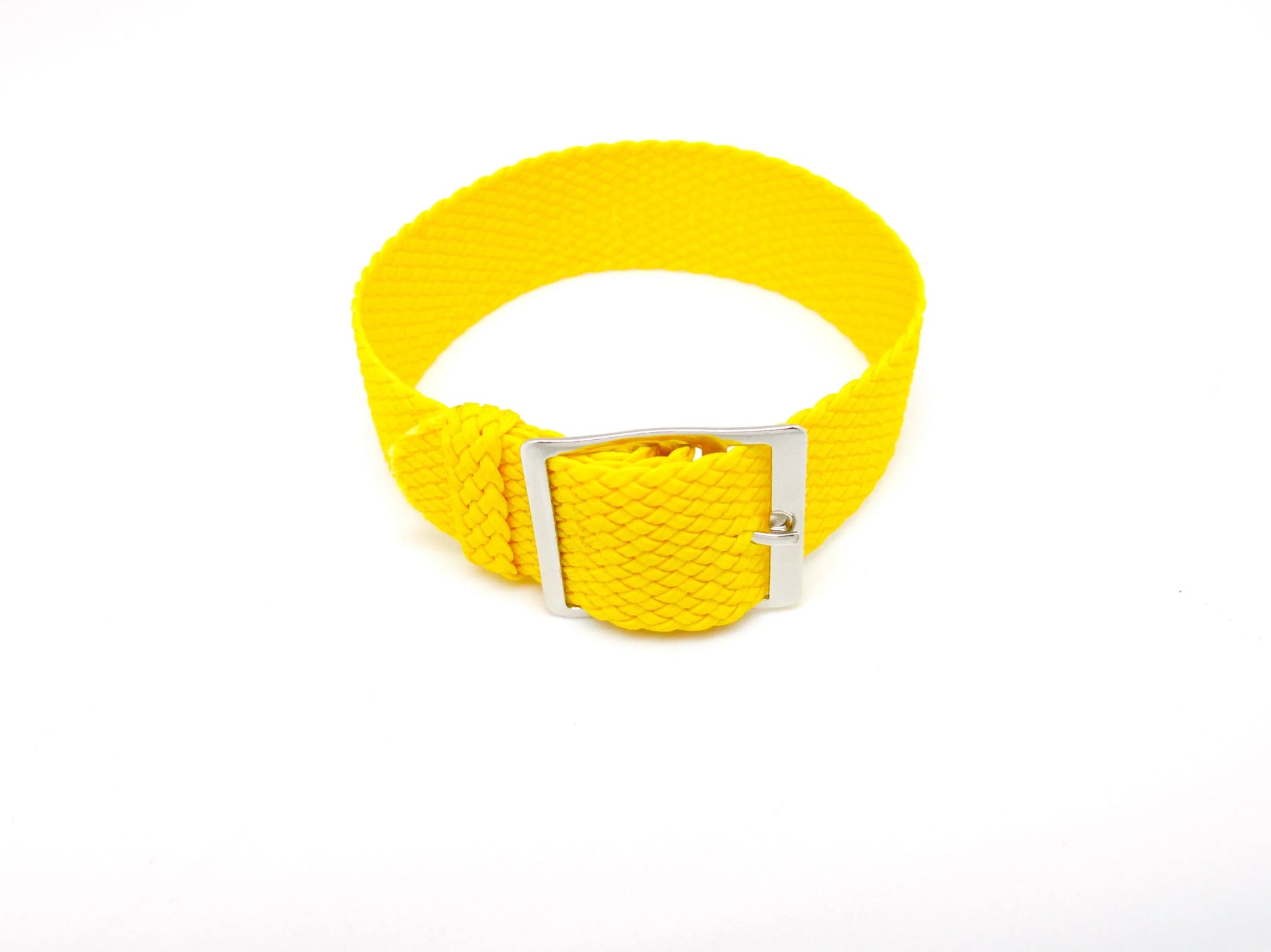Perlon Watch Strap - Yellow - NATO nylon watch strap