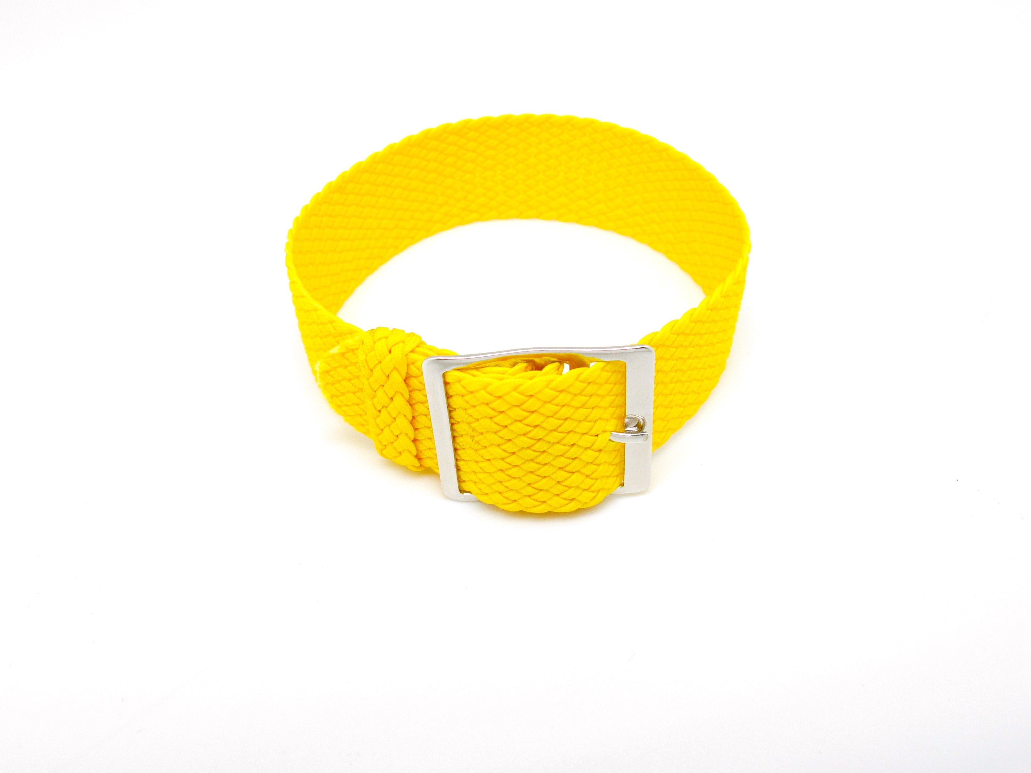 Perlon Watch Strap - Yellow