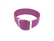 Watch perlon strap purple