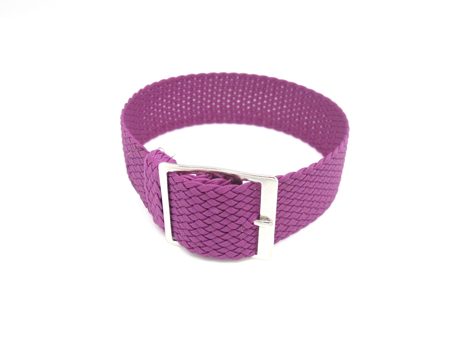 Watch perlon strap purple