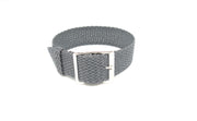Perlon Watch Strap - Black/White