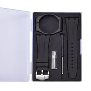 Rubber strap and case for AP x Swatch Black KronoKeeper – complete set with strap, case, buckle and tool