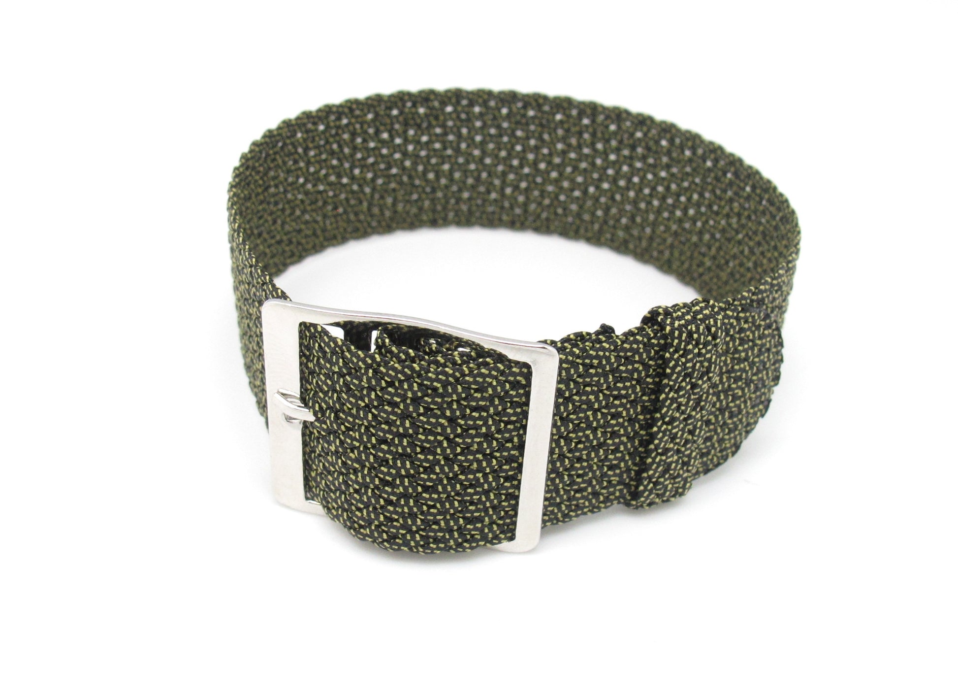 Perlon Watch Strap - Khaki Green