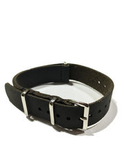 Leather NATO strap LN173 - NATO nylon watch strap