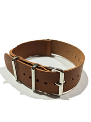 Leather NATO strap LN178