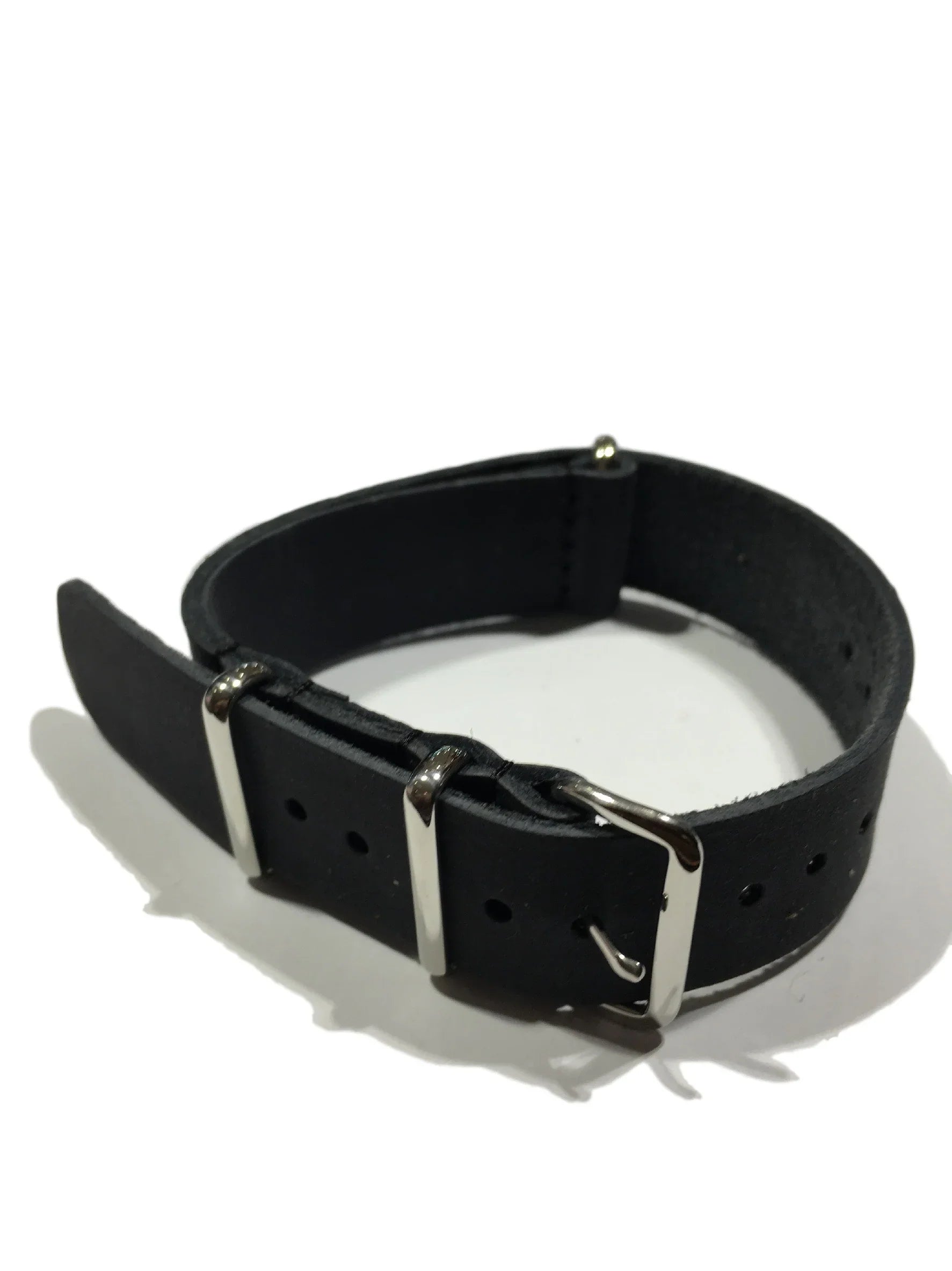 Leather NATO strap LN183 - NATO nylon watch strap