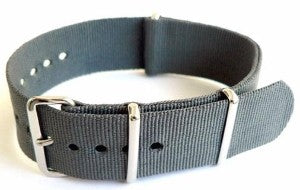 Bracelet nylon NATO Gris