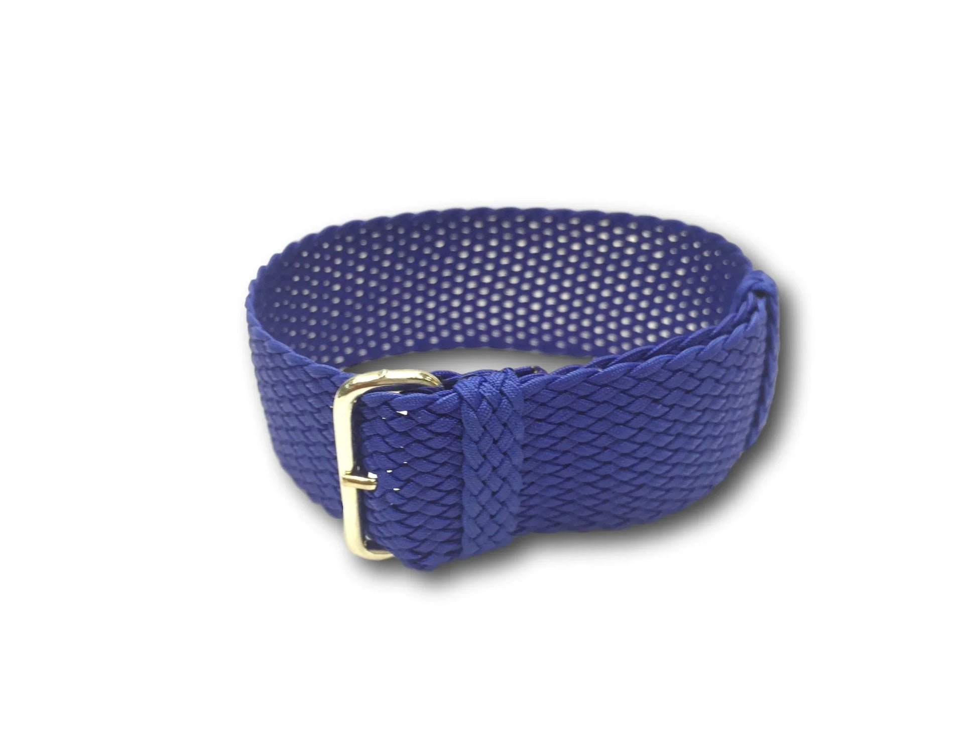 Perlon Watch Strap - Royal Blue - NATO nylon watch strap