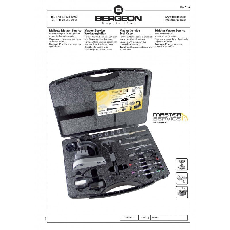 Bergeon Master Service