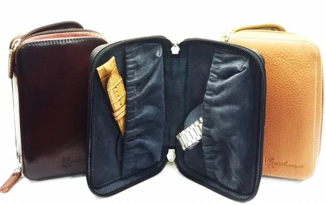 Kronokeeper slim case for 2 watches | MisterChrono Singapore ...