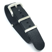 Seat Belt Nato - Black - NATO nylon watch strap