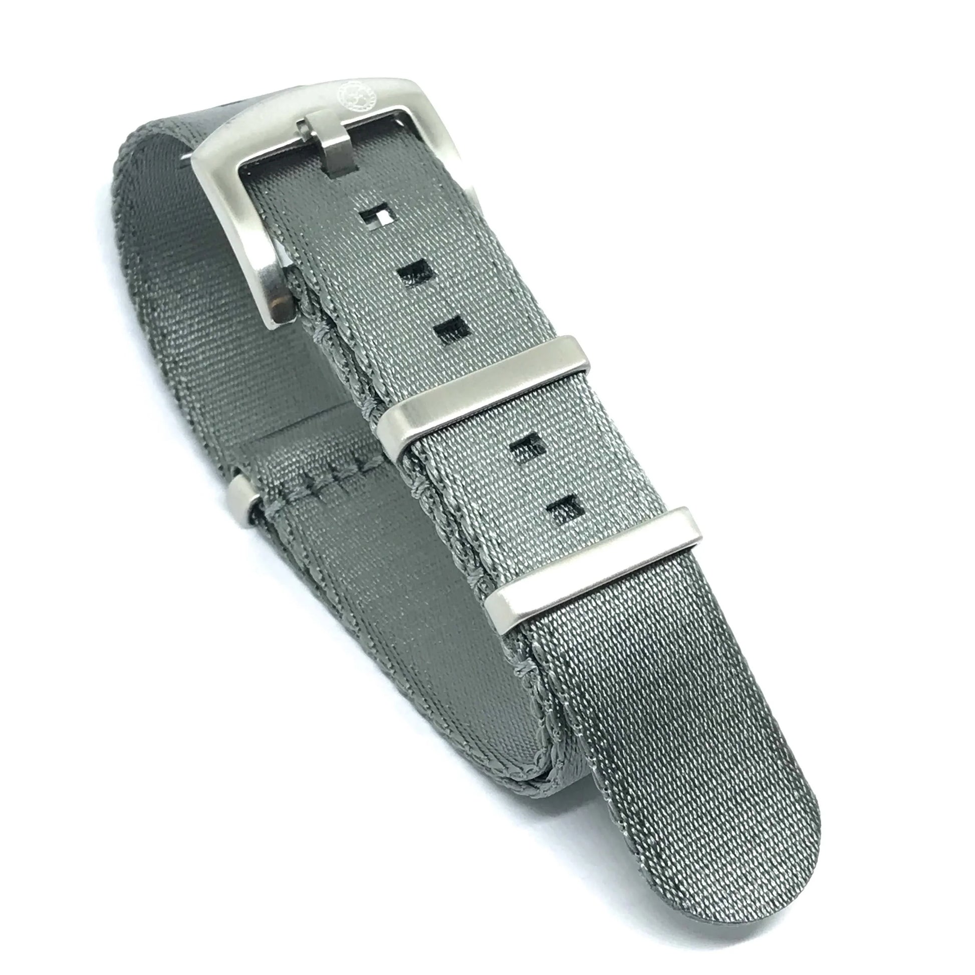 Seat Belt Nato - Grey - NATO nylon watch strap