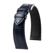 KronoKeeper strap - Felix Alligator bespoke matte - Dark blue