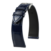 KronoKeeper strap - Felix Alligator bespoke glossy - blue purple