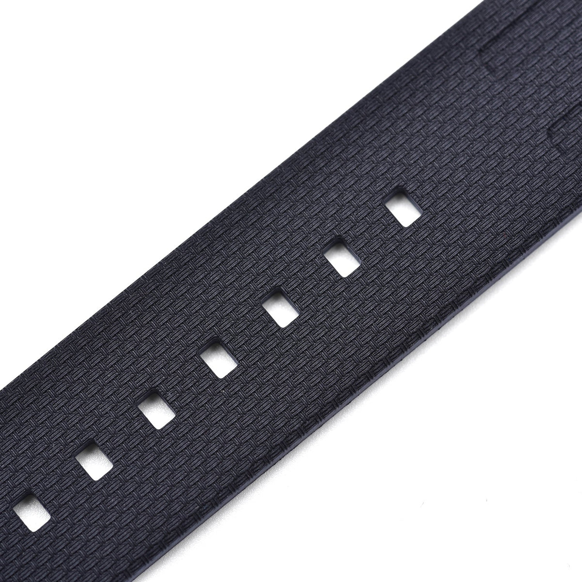 Rubber strap and case for AP x Swatch Black KronoKeeper – strap holes