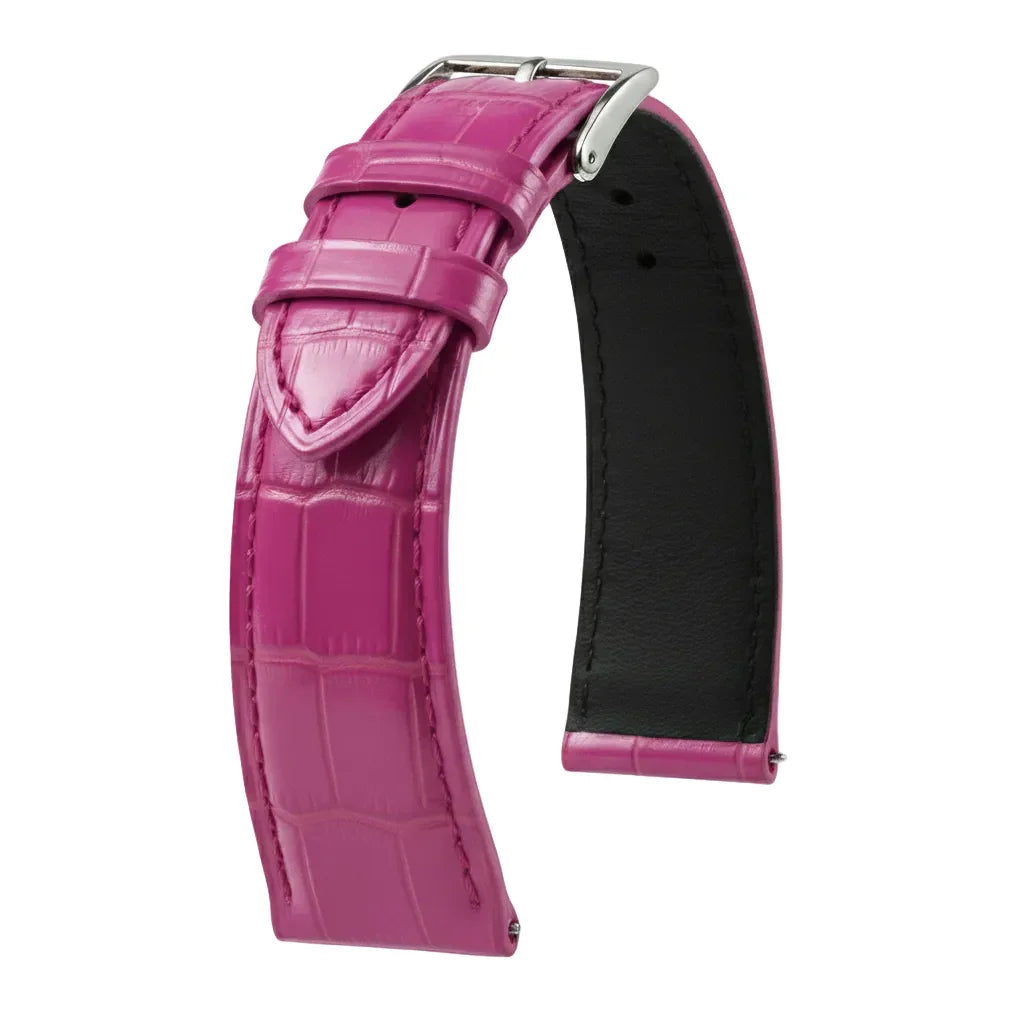 KronoKeeper strap - Felix Alligator bespoke matte - rose