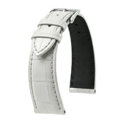 KronoKeeper strap - Felix Alligator bespoke matte - white