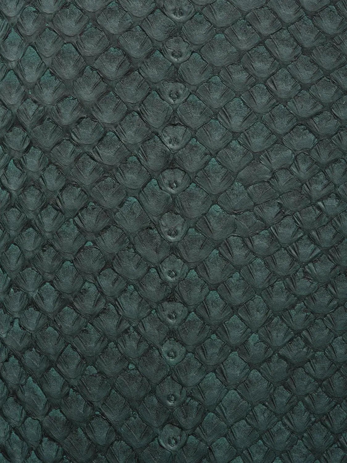 Salmon Satin Spirulina Green watch strap - KronoKeeper - detail view 2