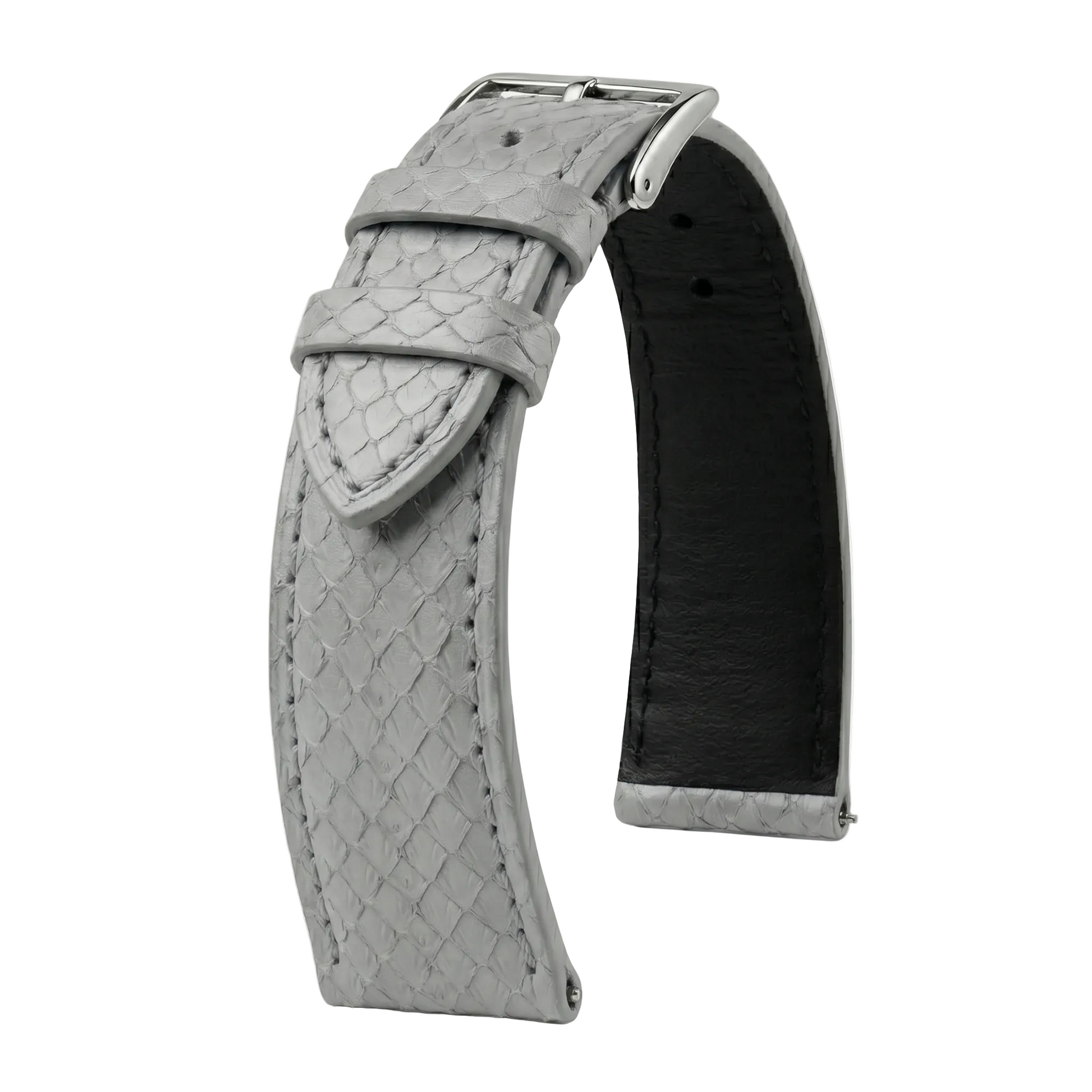 Salmon Satin Cloud watch strap - KronoKeeper - main view