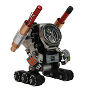 Penlite Tank watch stand by Robotoys, silver finish, main view